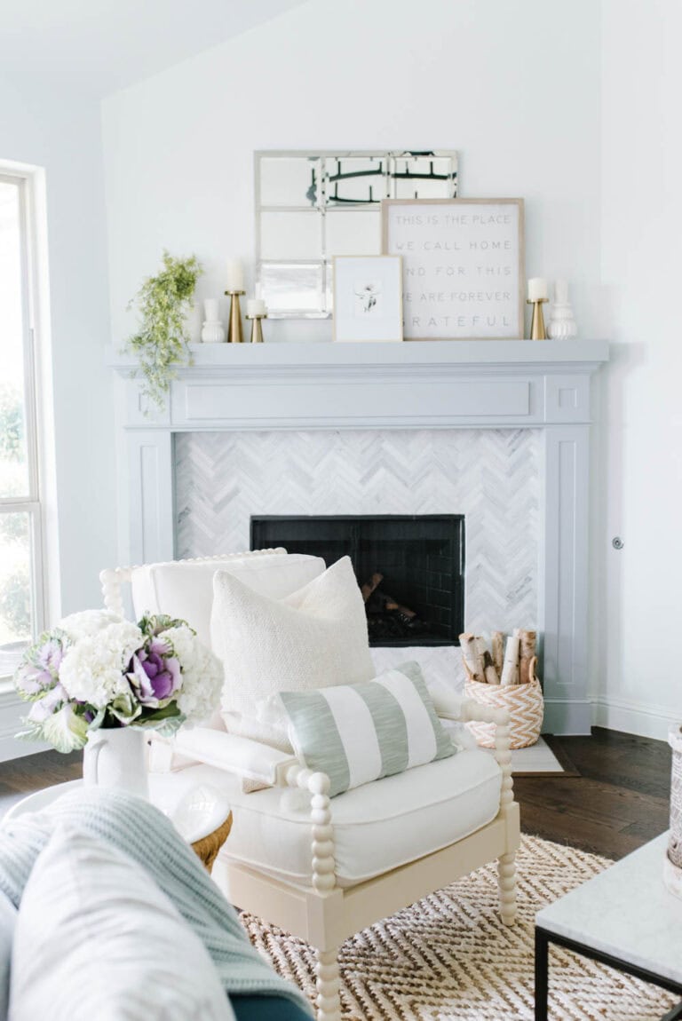 Fireplace Decorations For Summer