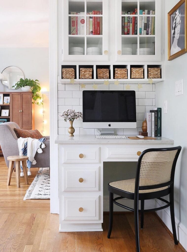 Tiny Office Spaces | A Blissful Nest