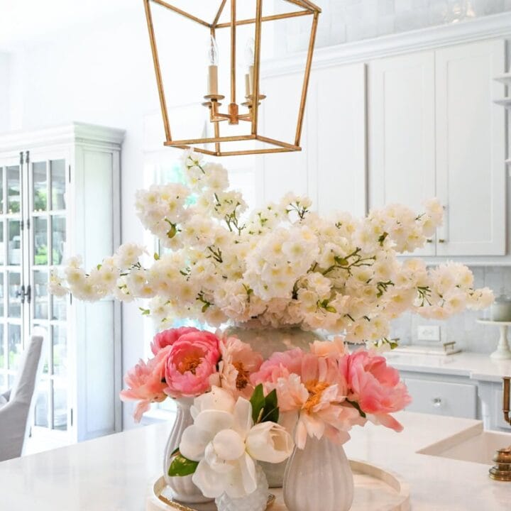 Image for Faux Cherry Blossoms & Blush Peonies