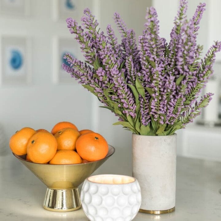 Image for Lavender Stems + Modern Vase
