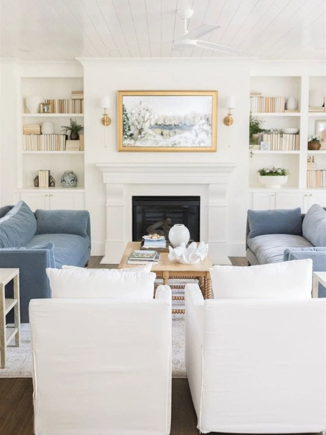 Coastal Fireplace Mantel Decor-Webstories- Cover