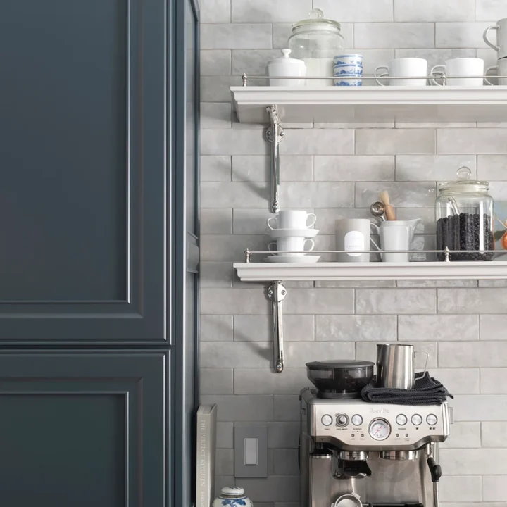 Image for White Coffe Bar Shelving