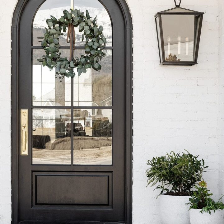 Image for White Pots Filled With Lush Greenery