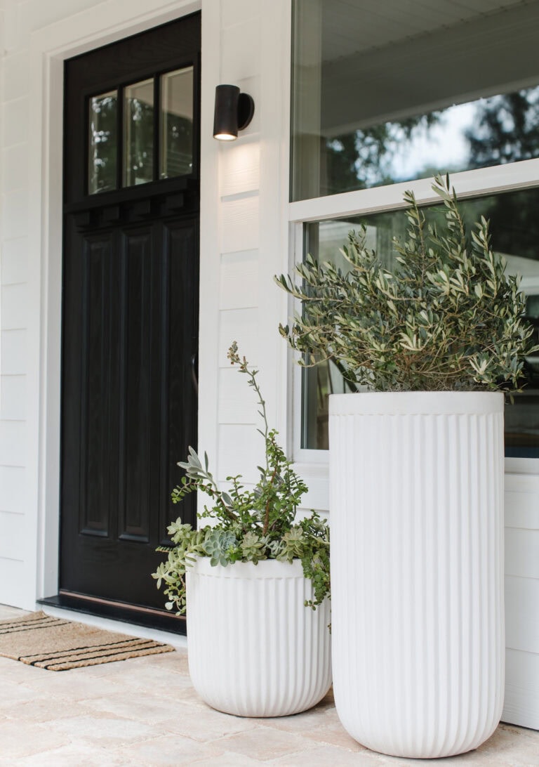 Ideas For Flower Pots On A Front Porch