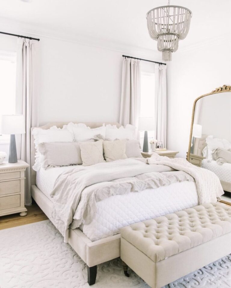 Neutral Master Bedroom Ideas | A Blissful Nest