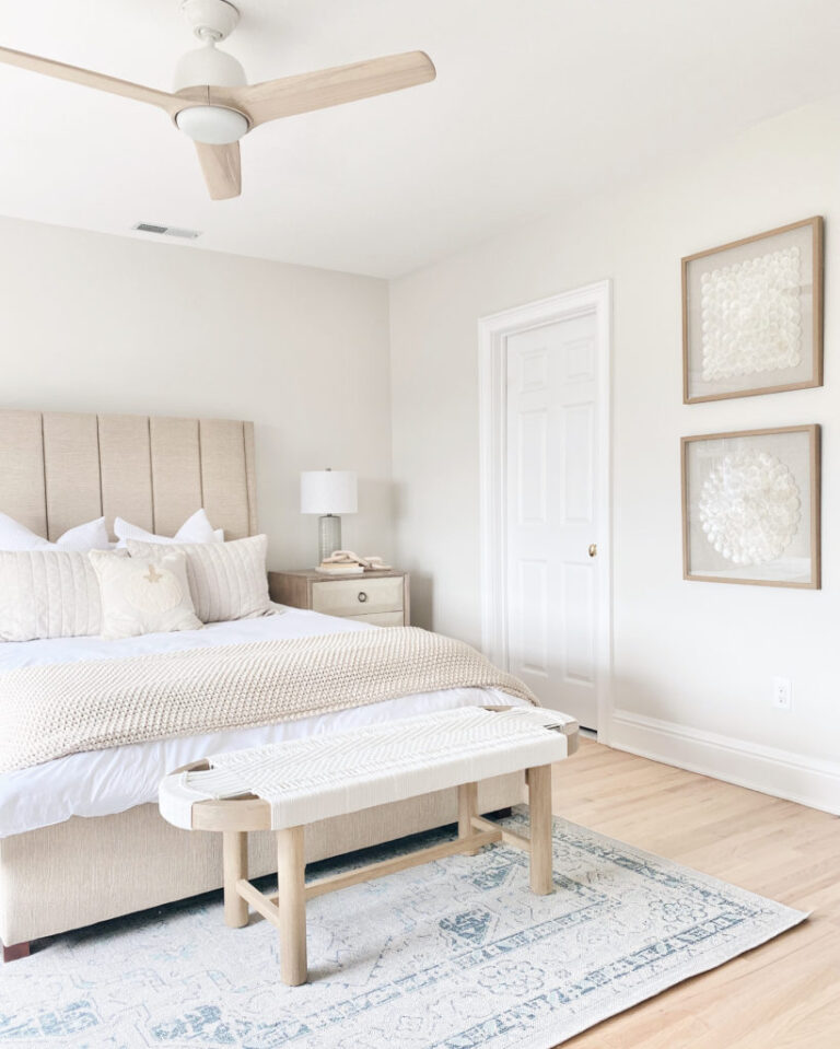 Neutral Master Bedroom Ideas | A Blissful Nest
