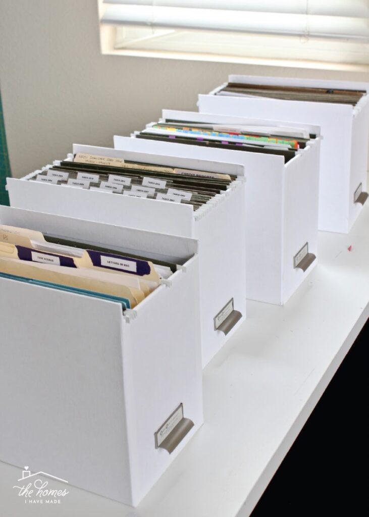 How To Organize A File Cabinet | A Blissful Nest