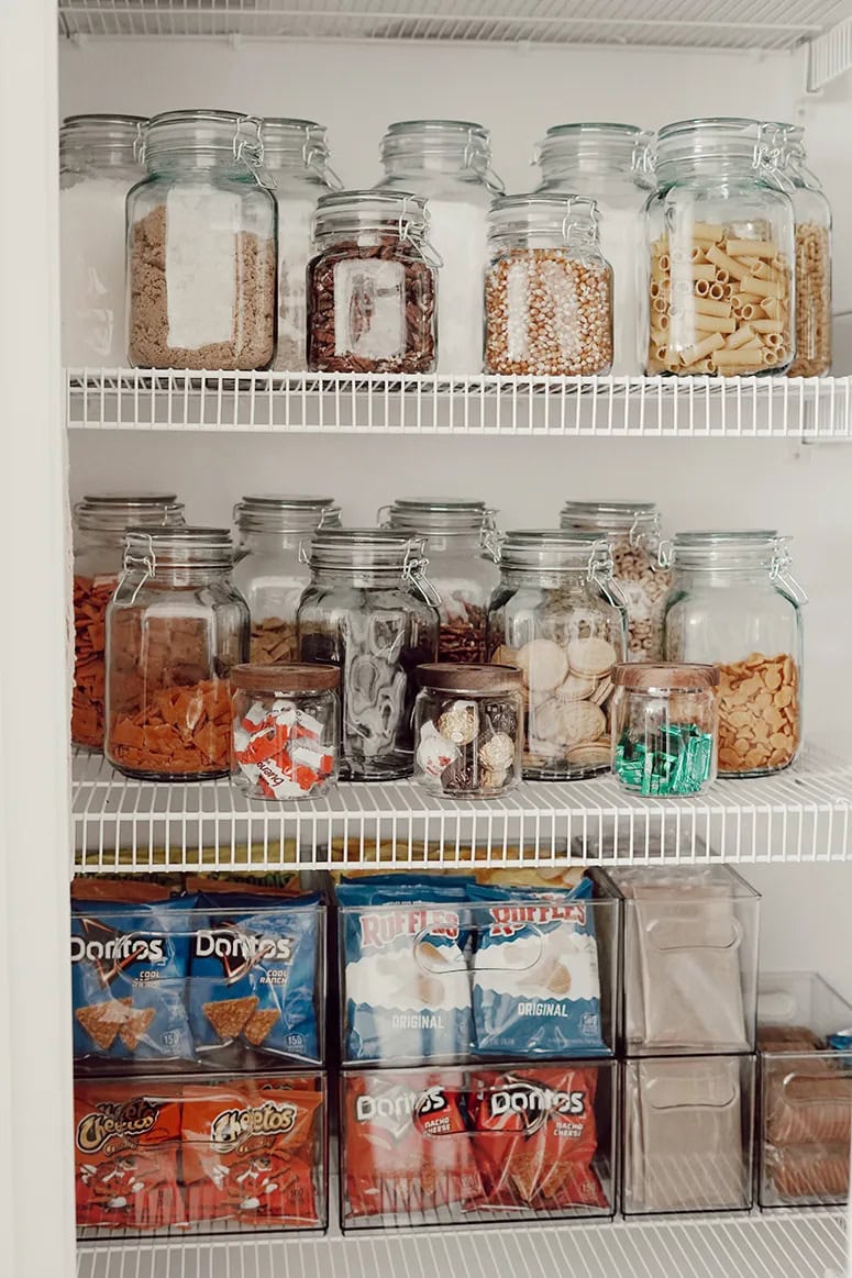 How To Organize A Snack Cabinet