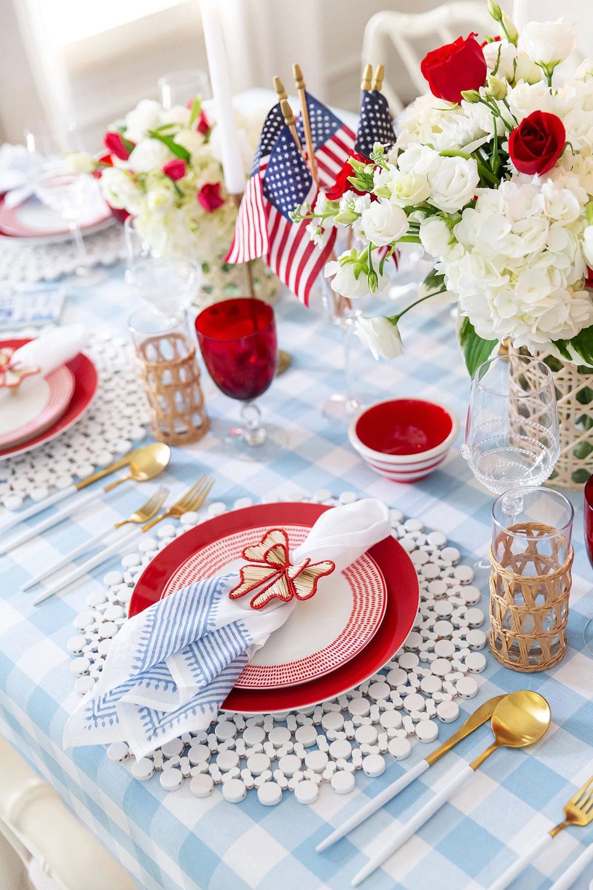 Fabulous Patriotic Tablescapes