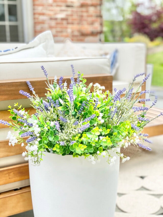 Most Realistic Artificial Flowers For Outdoors | A Blissful Nest