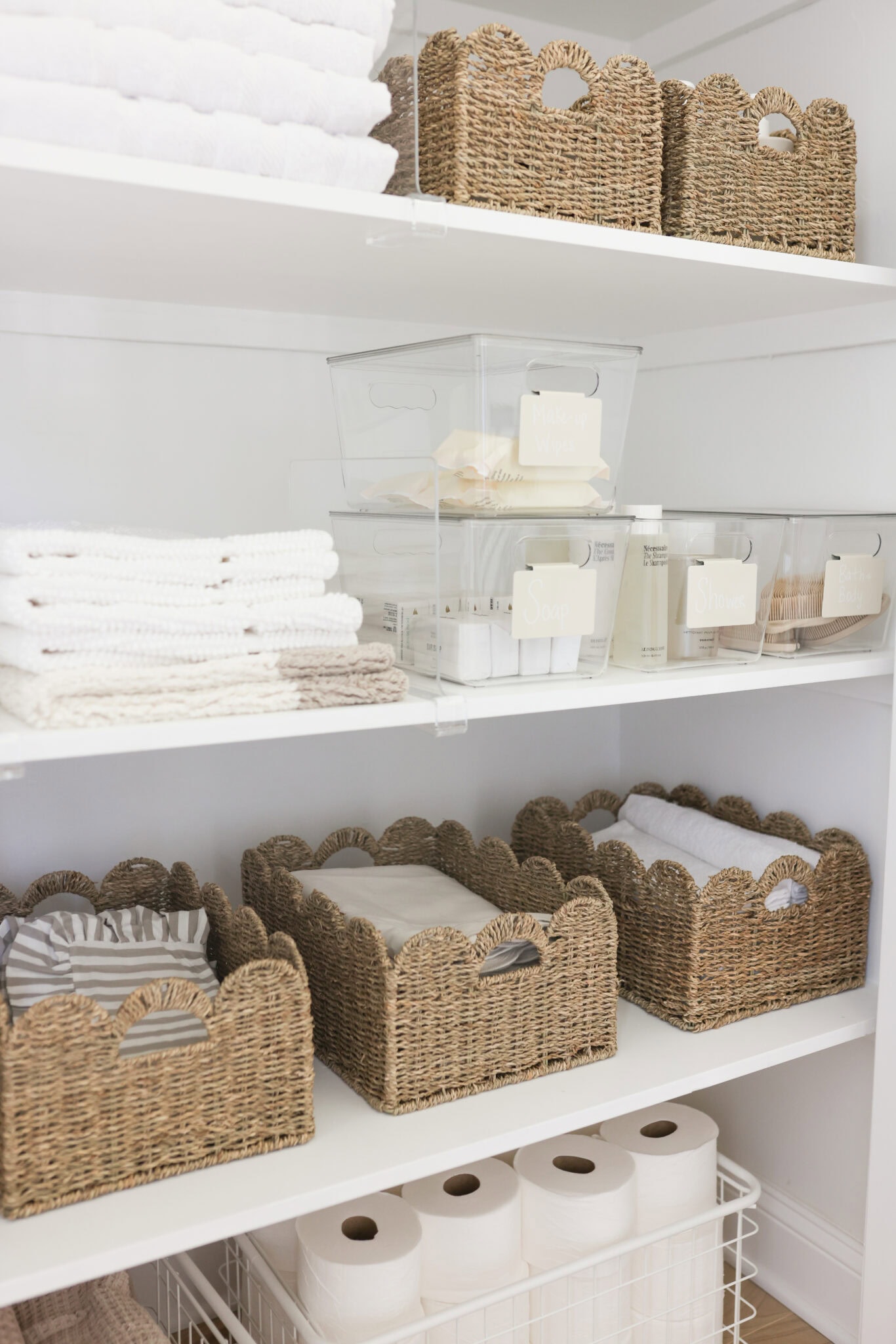 Linen Closet Organization Ideas