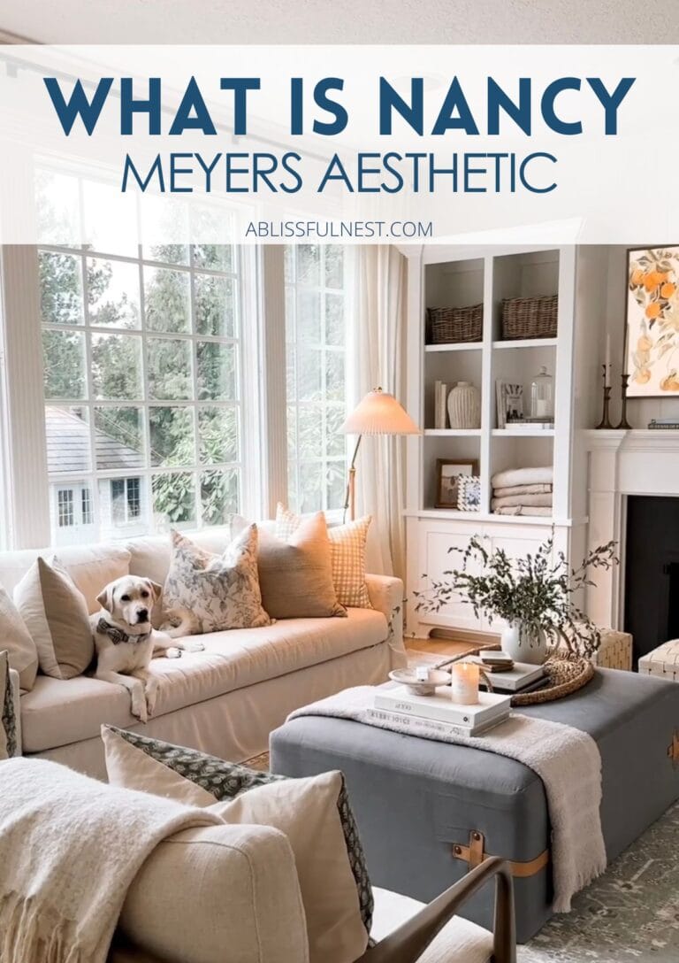 What Is The Nancy Meyers Aesthetic | A Blissful Nest