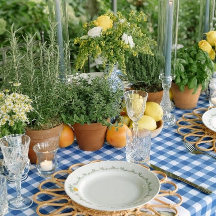 Image for Garden Inspired Summer Tablescape