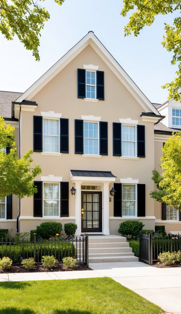 Beige House Color Ideas | A Blissful Nest