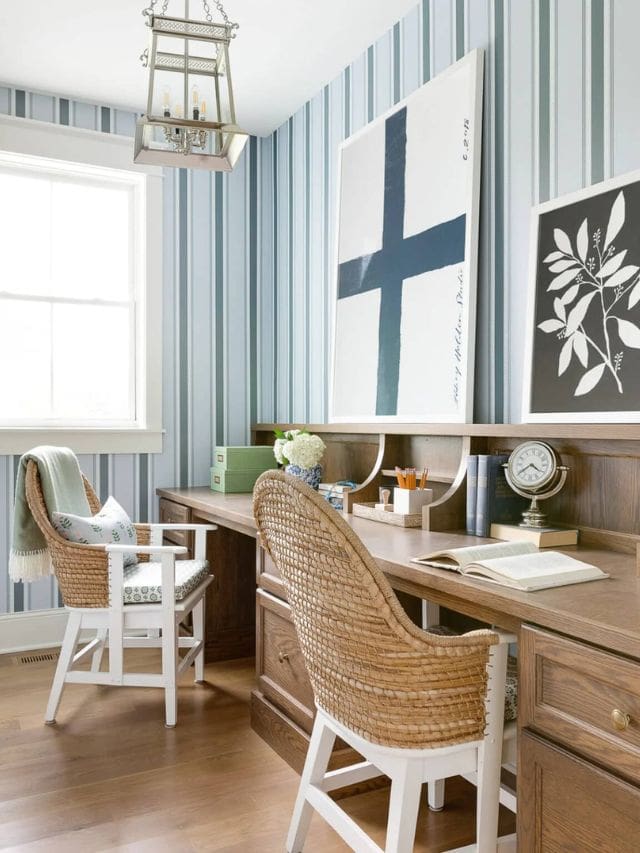 Blue Home Office Ideas-Webstories- Cover