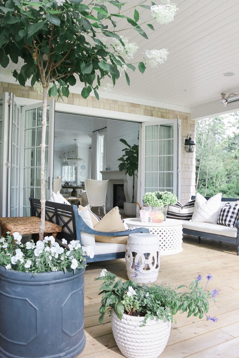 Designs For Backyard Patios | A Blissful Nest