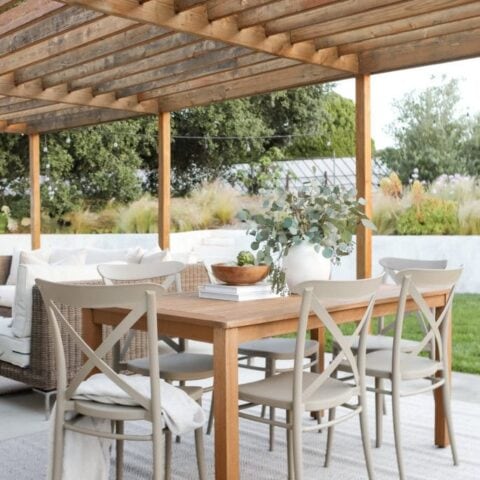 Image for Wooden Pergola With Outdoor Dining