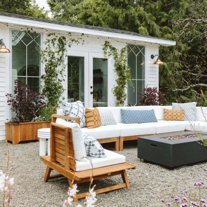 Image for Comfy Wood-Framed With Firepit