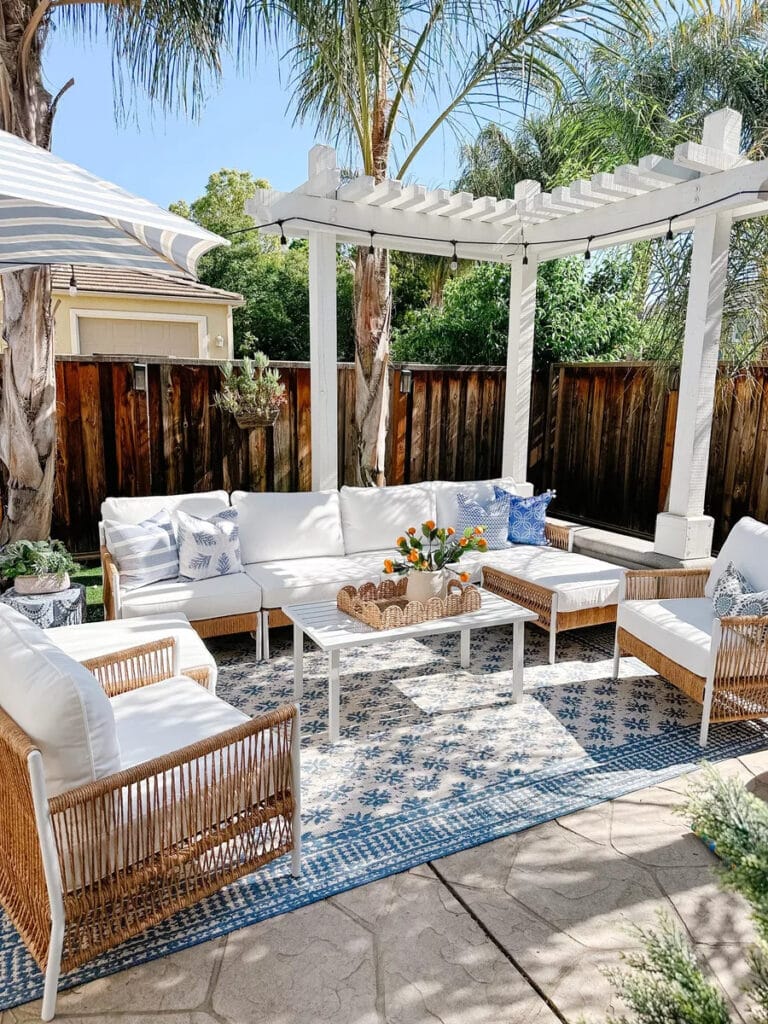 Designs For Backyard Patios | A Blissful Nest