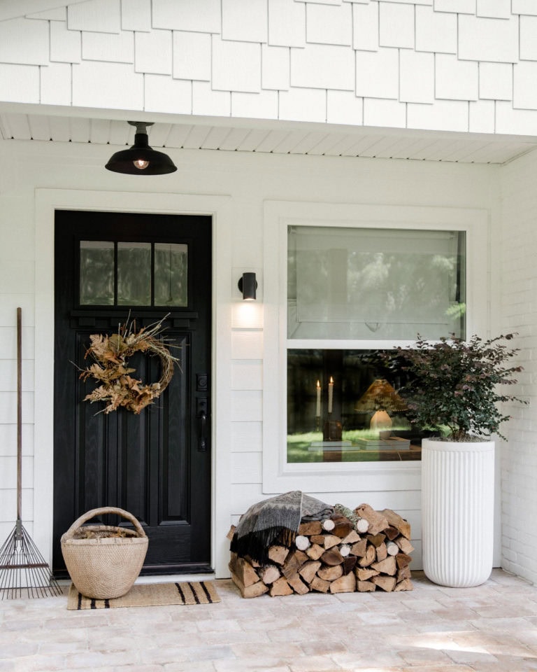 Modern Fall Porch Decor
