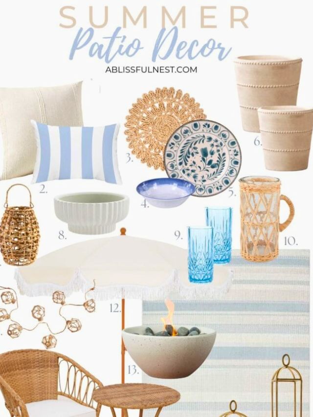 Beautiful Summer Patio Decor-Webstories- Cover