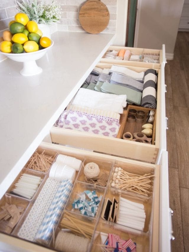 How To Organize Kitchen Drawers Story