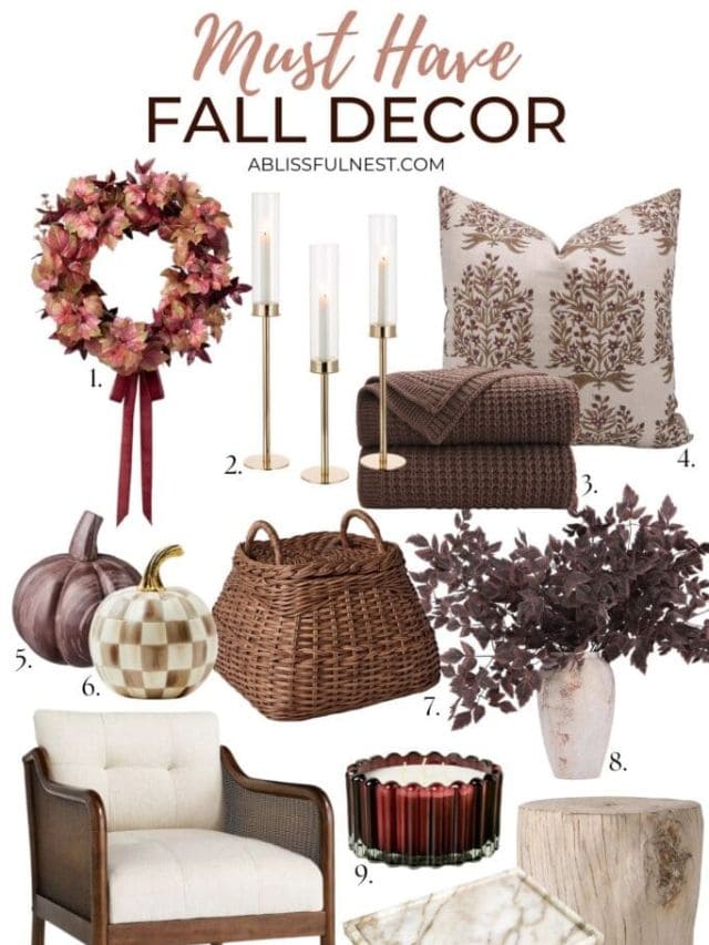 Must Have Fall Decor Finds 2025-Webstories- Cover