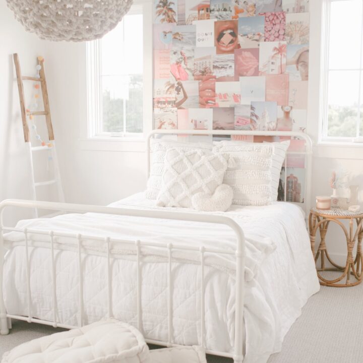Image for Pink Collage Wall and Cozy Bedding