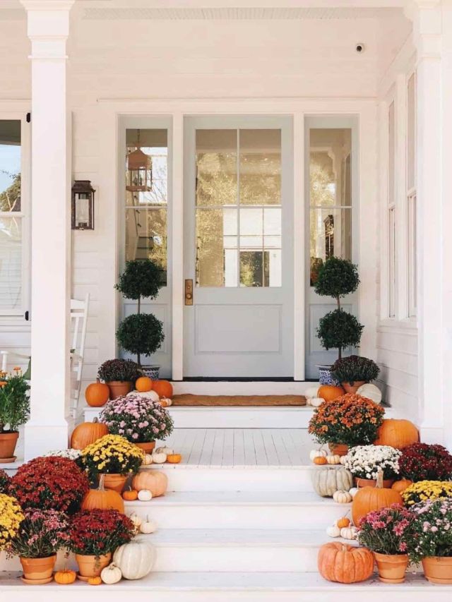 10 Best Fall Front Porch Ideas Story