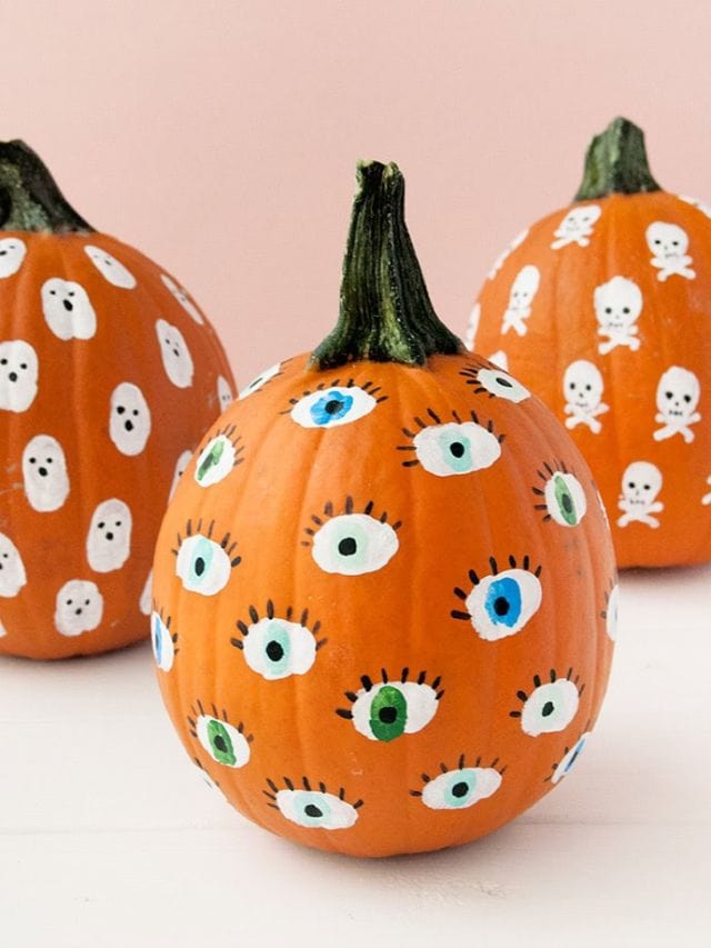 Pumpkin Decorating Ideas-Webstories- Cover
