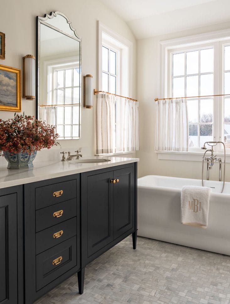 Black and Beige Bathroom Ideas