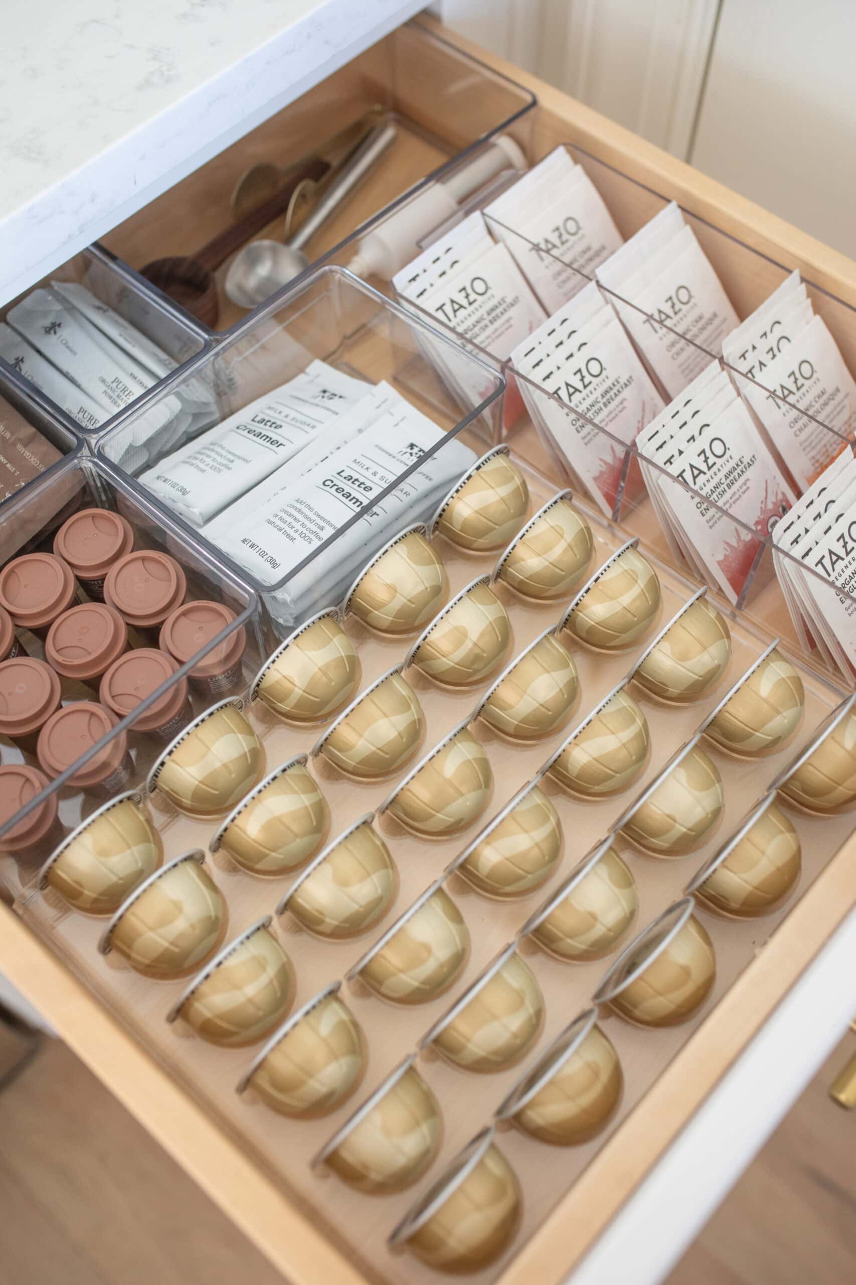 Coffee Drawer Organizer Ideas