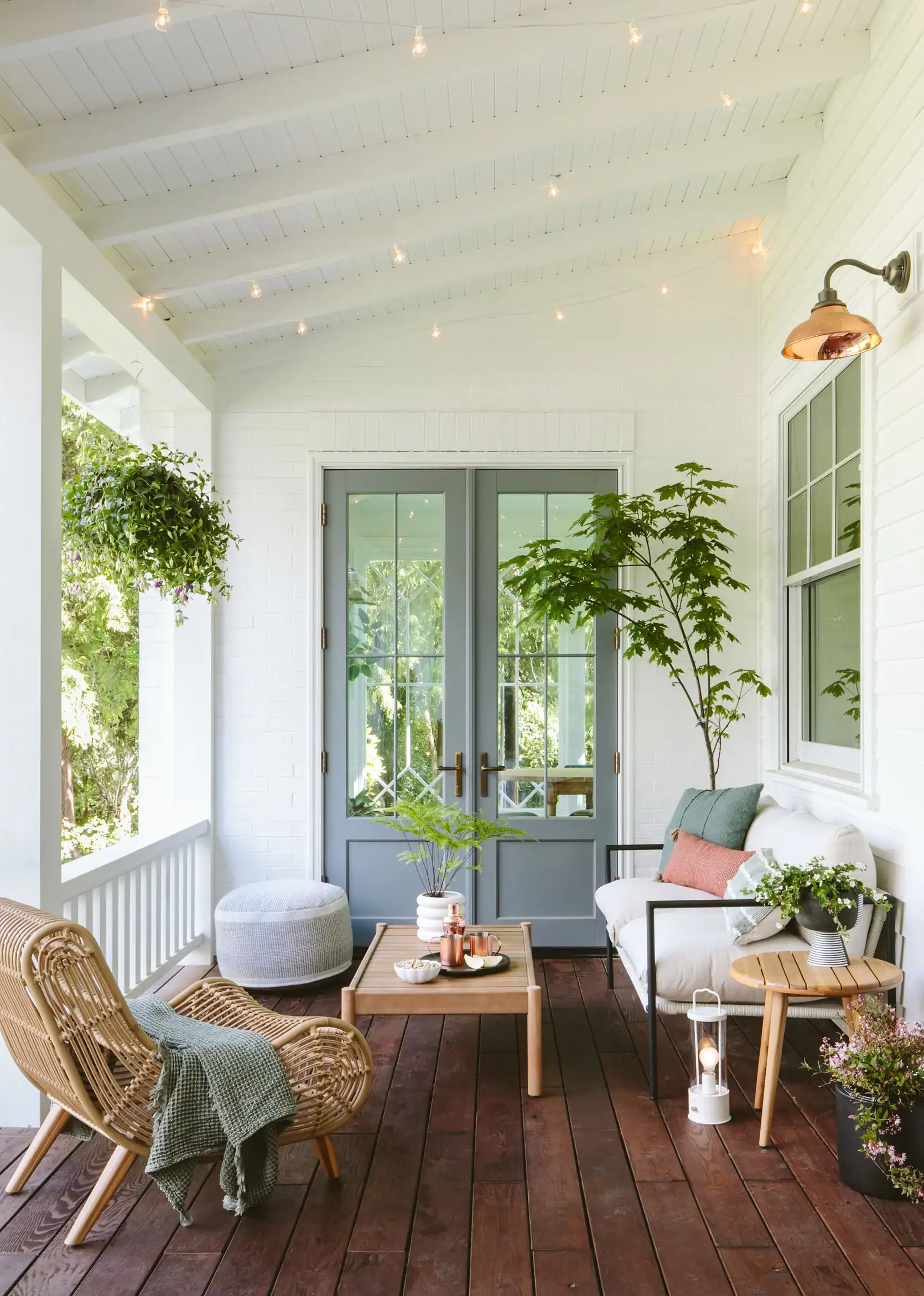 How To Decorate A Covered Porch