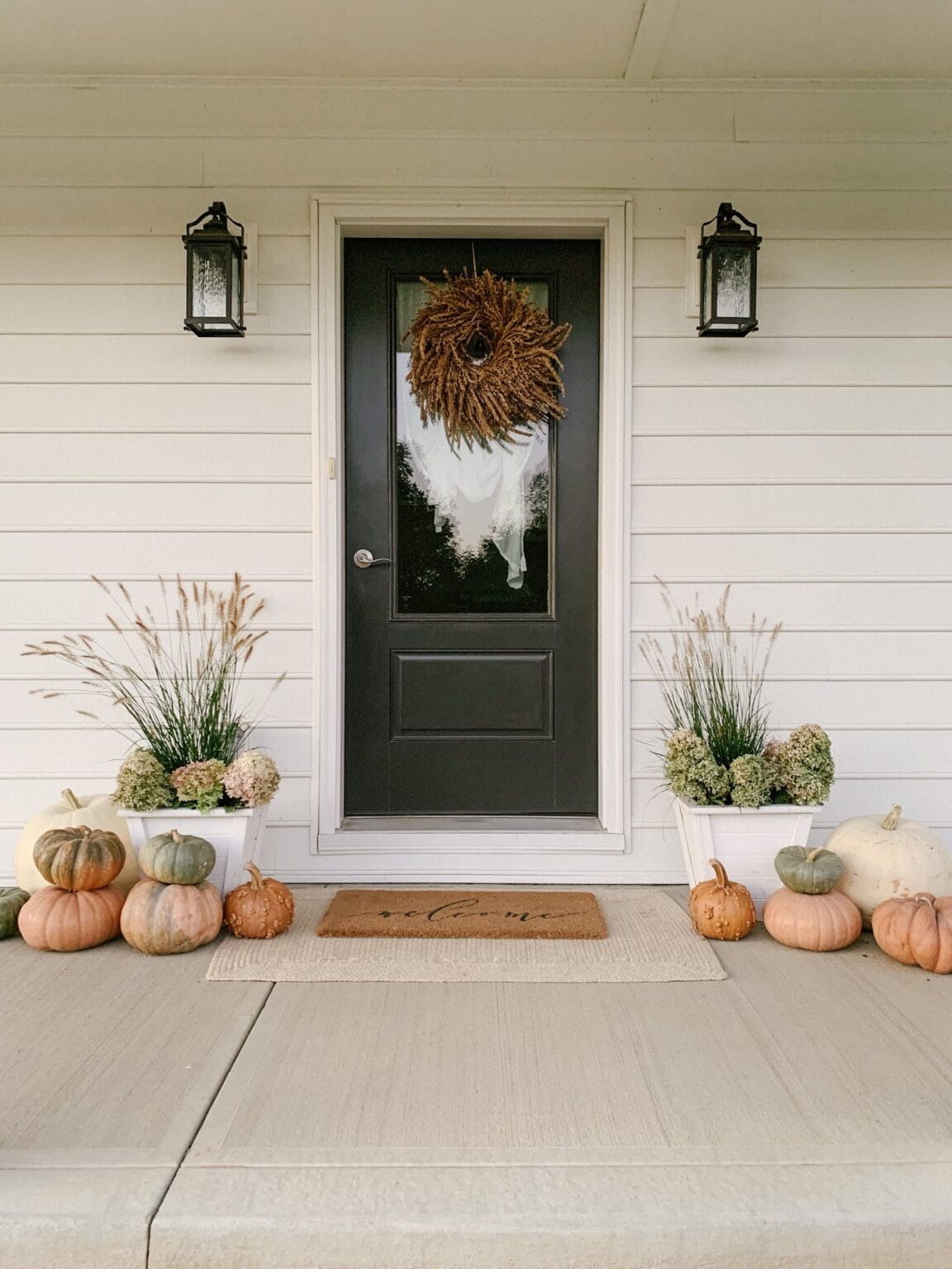 DIY Fall Porch Decor Ideas | A Blissful Nest