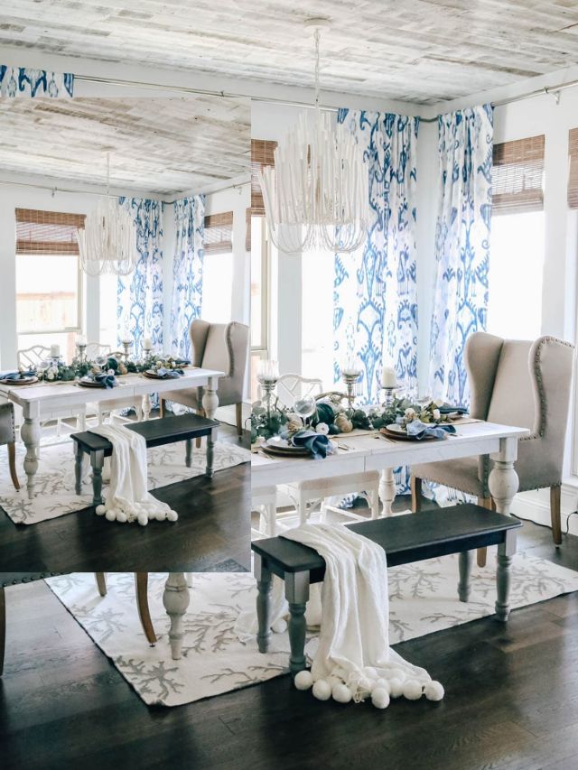 Shades of Blue Harvest Fall Table Idea-Webstories- Cover