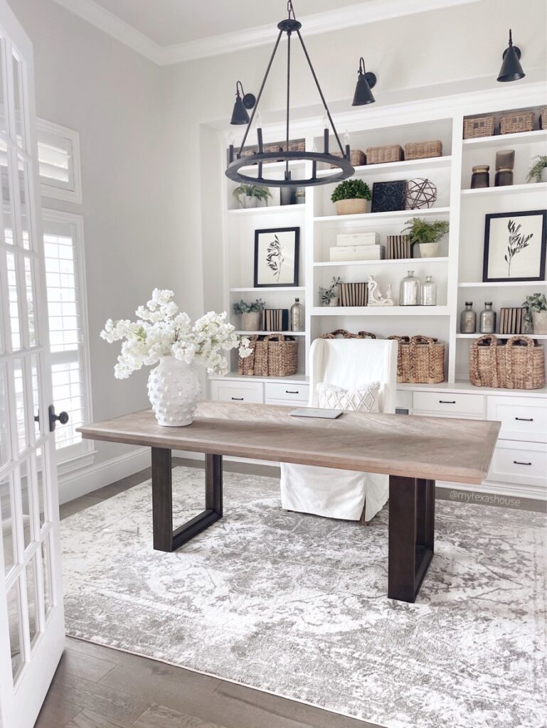 How to Arrange a Small Office | A Blissful Nest
