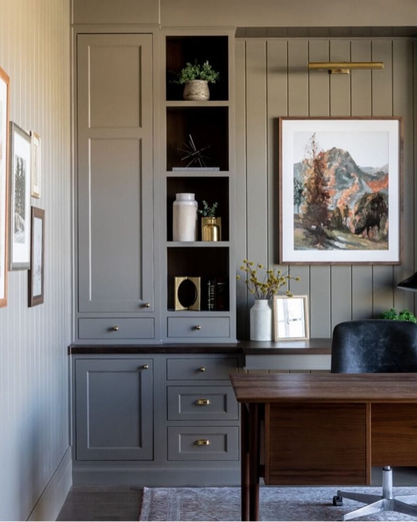 Modern Farmhouse Office Decor Ideas | A Blissful Nest