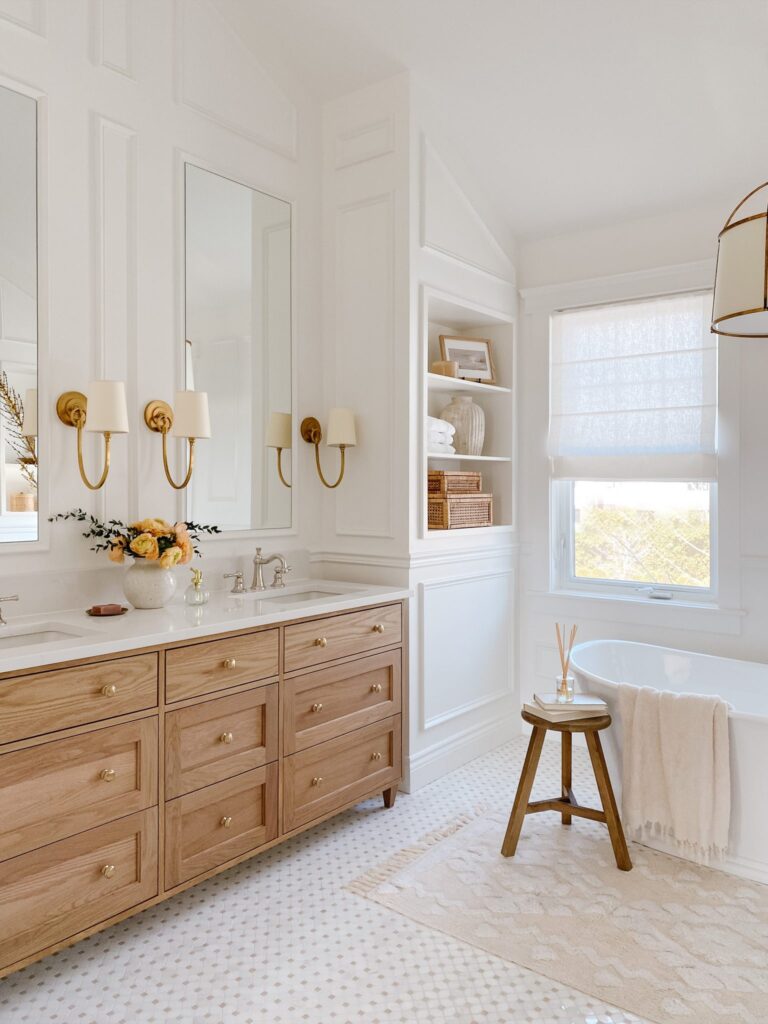 Beige Tile Bathroom Decor Ideas | A Blissful Nest