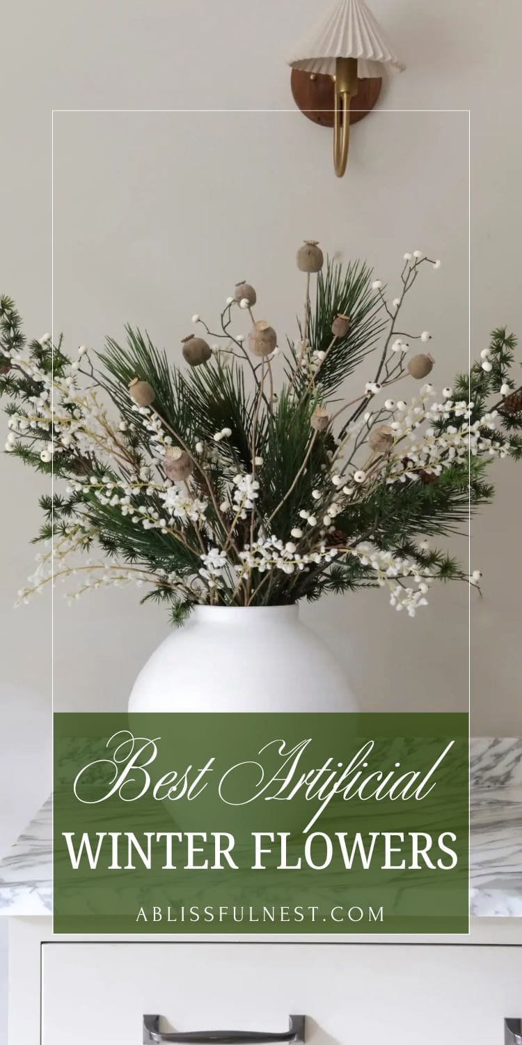 Best Artificial Winter Flowers | A Blissful Nest