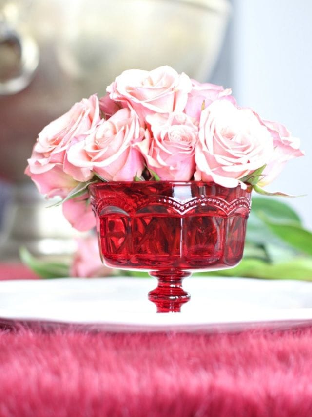 Valentines Day Floral Arrangemen-Webstories- Cover