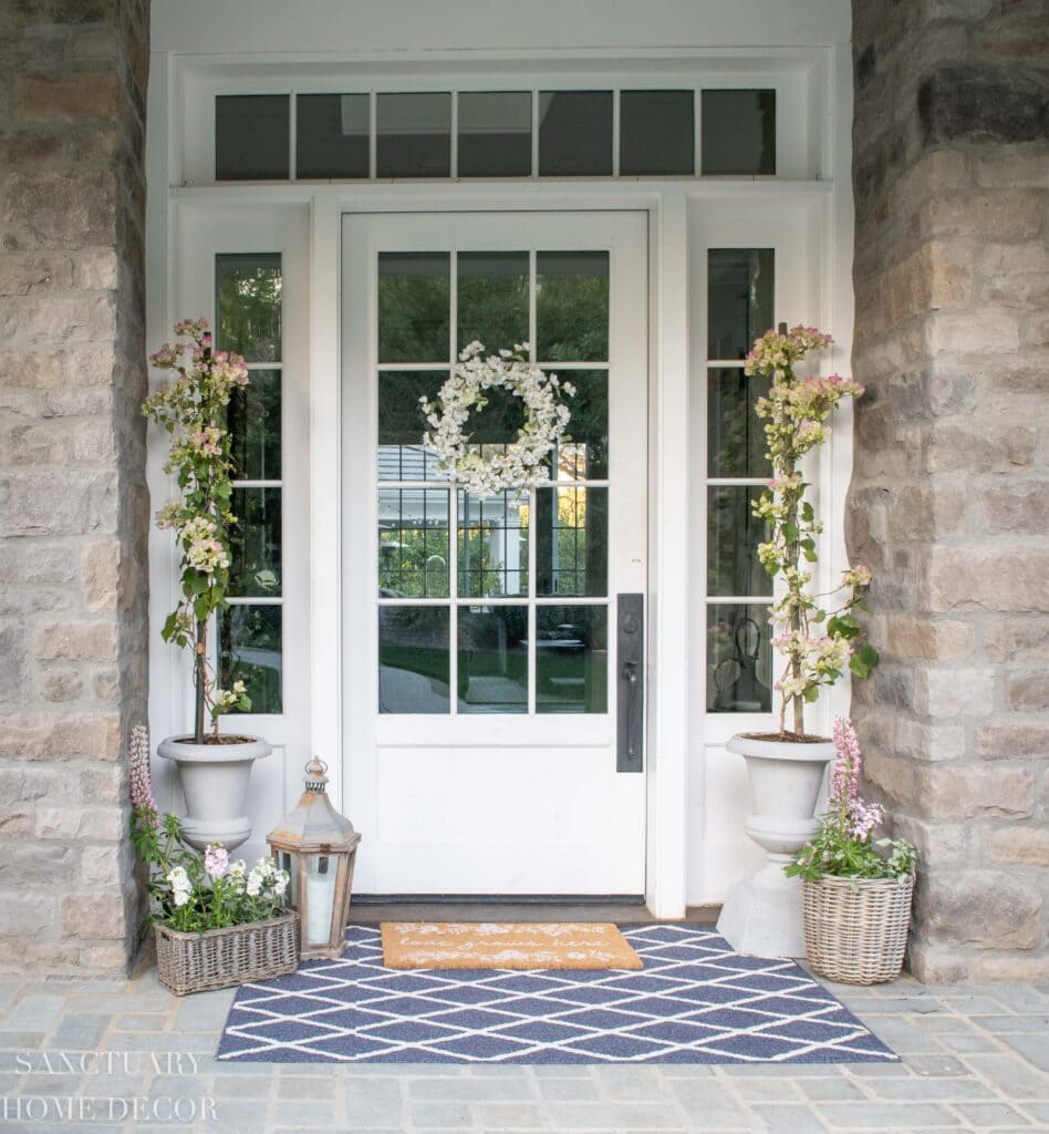 Spring Porch Decor Ideas | A Blissful Nest
