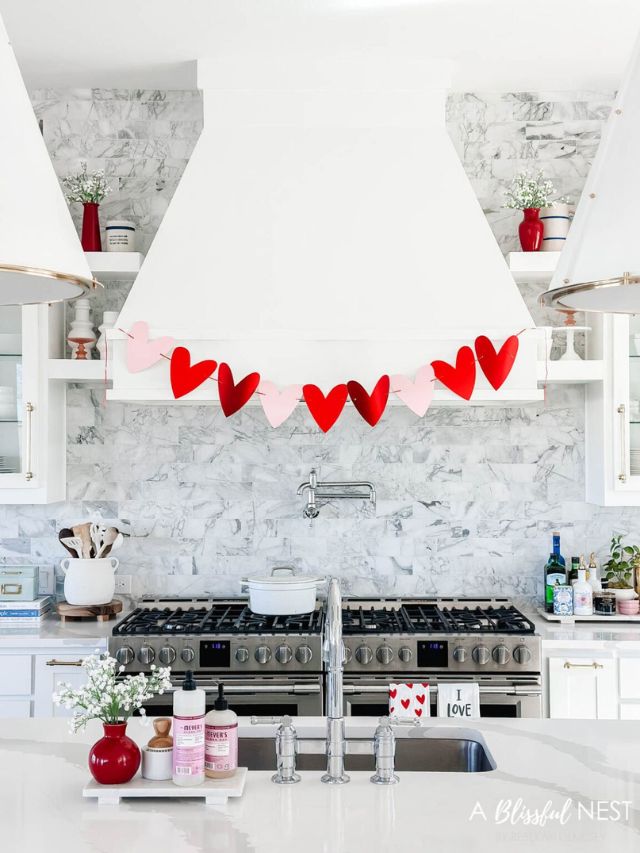 Valentine’s Day Kitchen Decor Ideas-Webstories- Cover