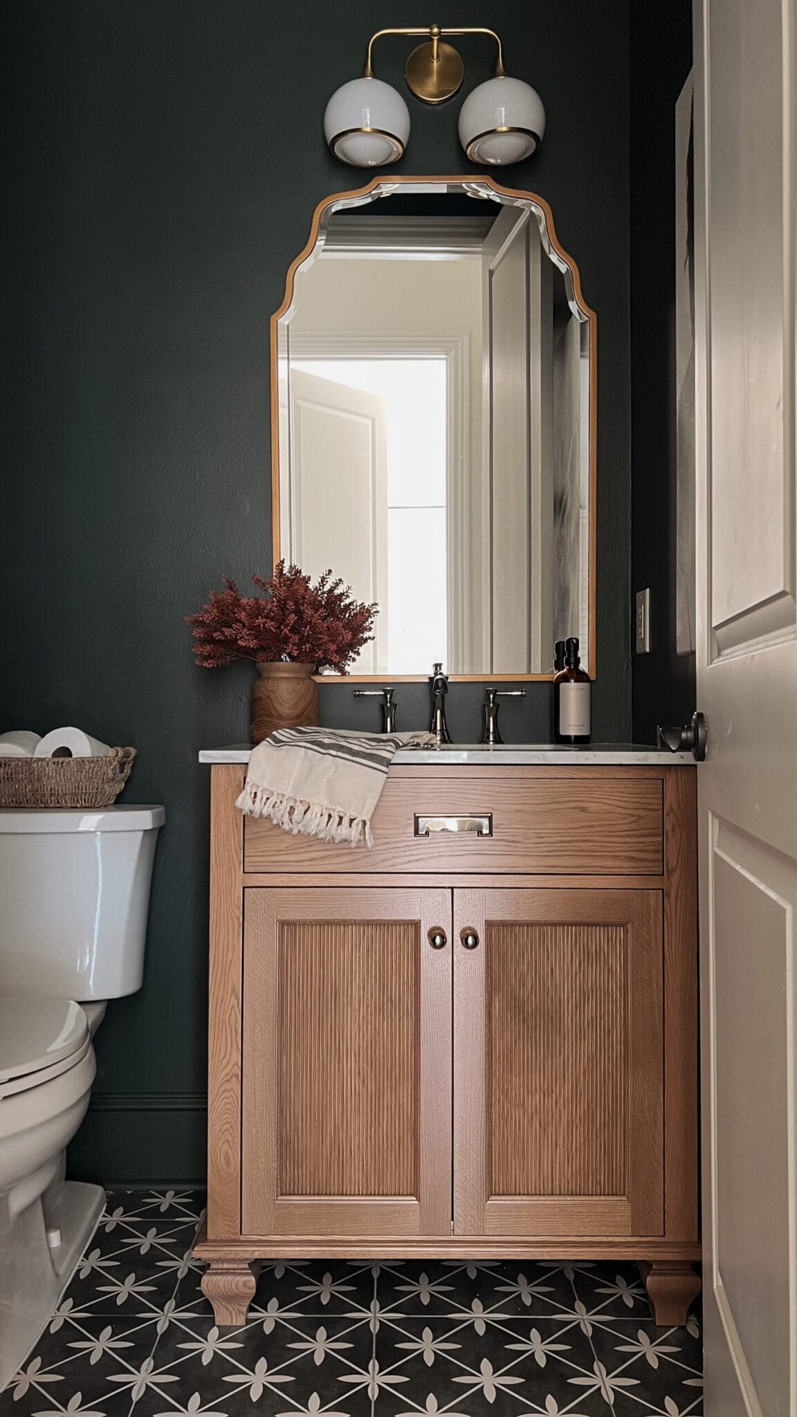 Best Powder Room Paint Colors | A Blissful Nest
