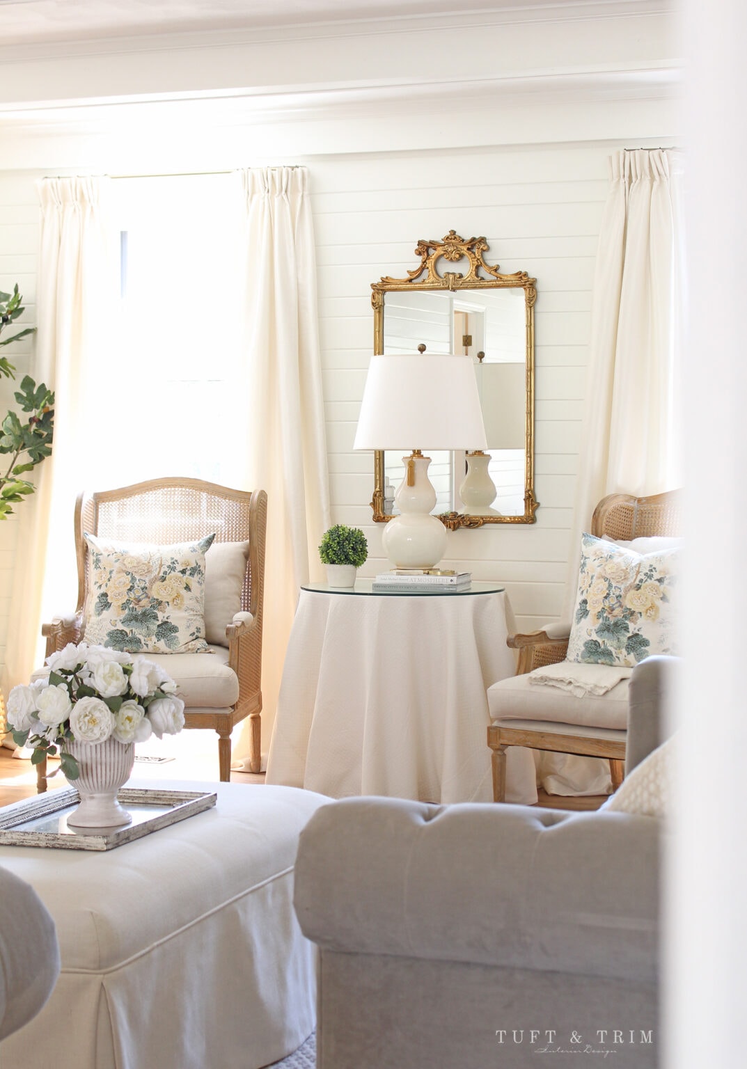Spring Living Room Ideas | A Blissful Nest