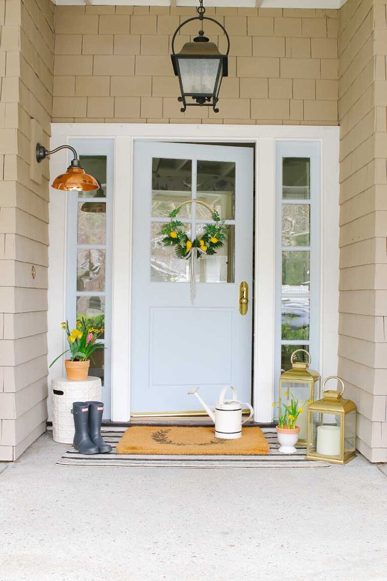 Outdoor Spring Decor Ideas | A Blissful Nest