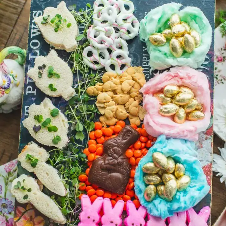 Image for Sweet & Savory Easter Charcuterie Board