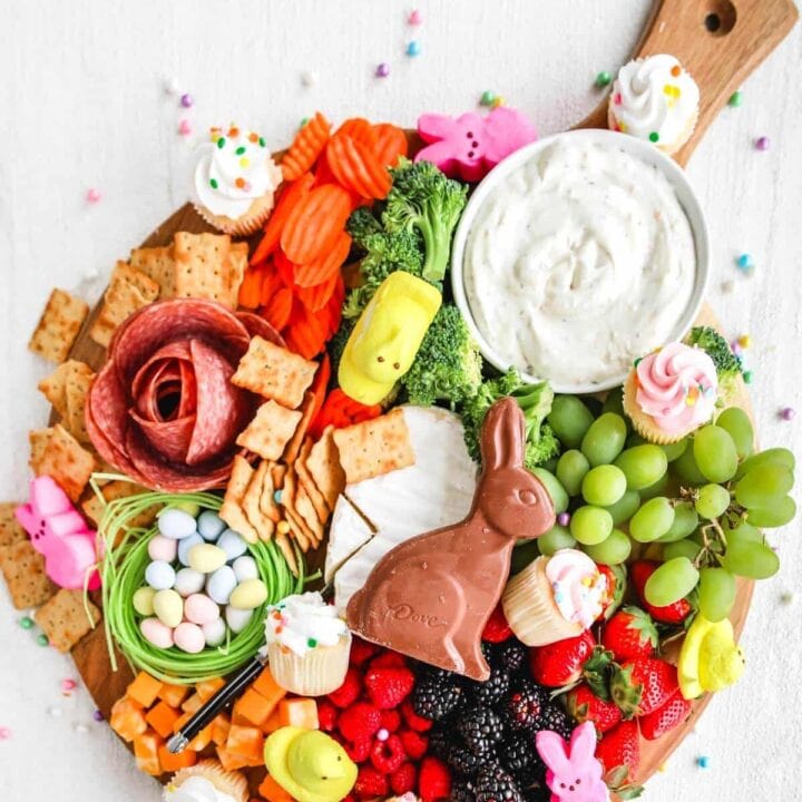 Image for Chocolate Bunny + Fruit Charcuterie Board
