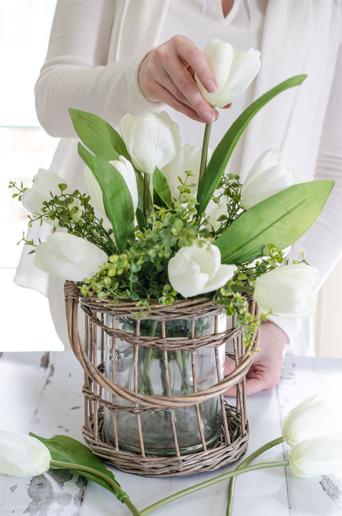 Step-By-Step Artificial Flower Arranging For Beginners
