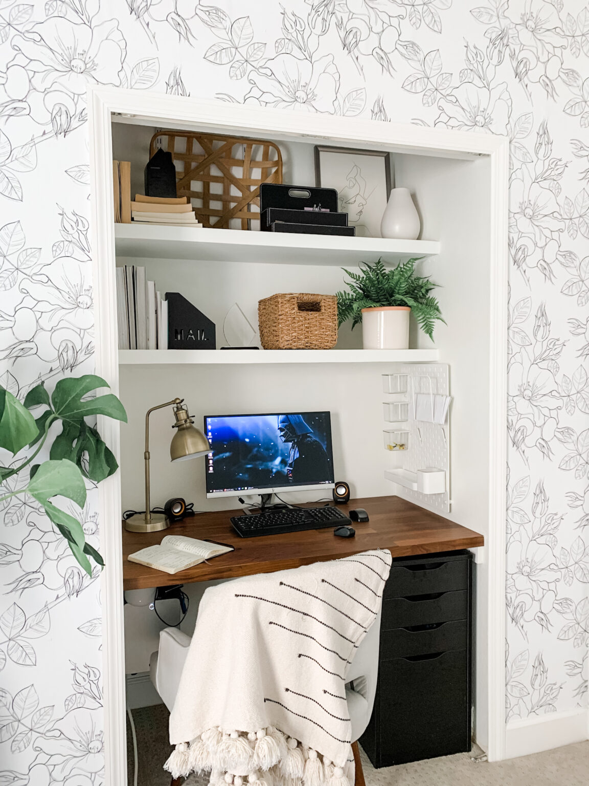 Office Arrangement Ideas For Small Spaces | A Blissful Nest
