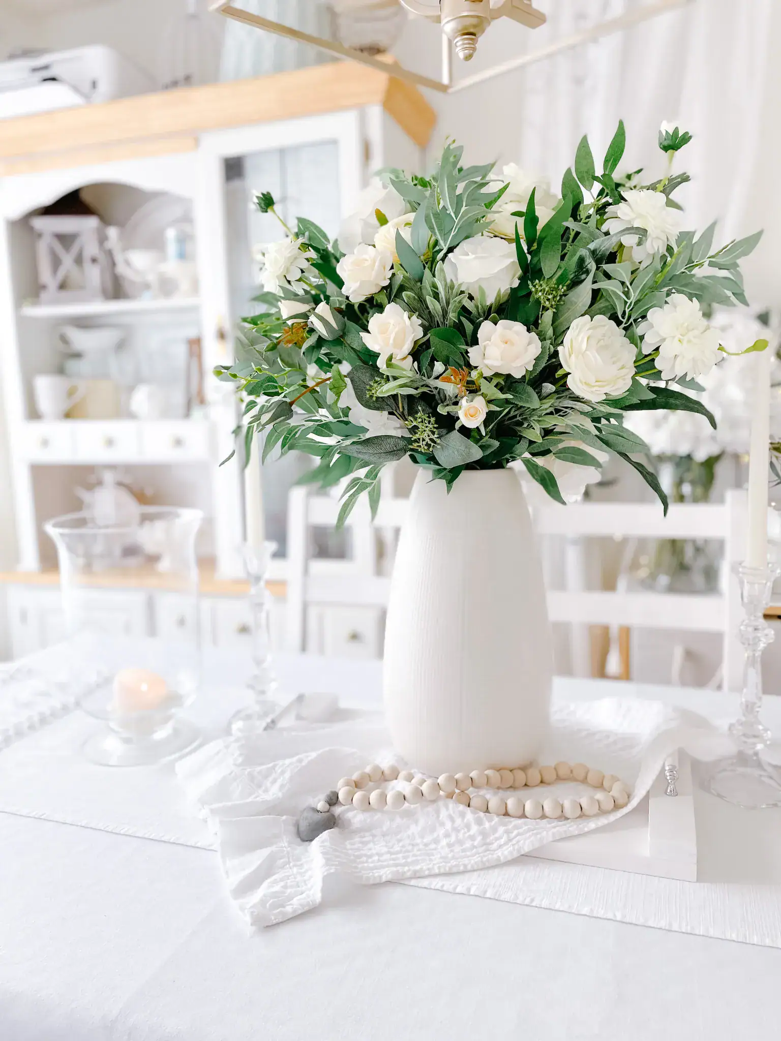 Spring Faux Flower Arrangements